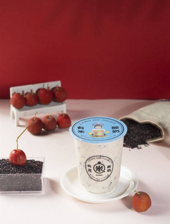 E5. Haw Purple Rice Yogurt / 哇!山楂紫米酸奶
